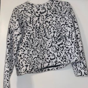 leopard print sweater